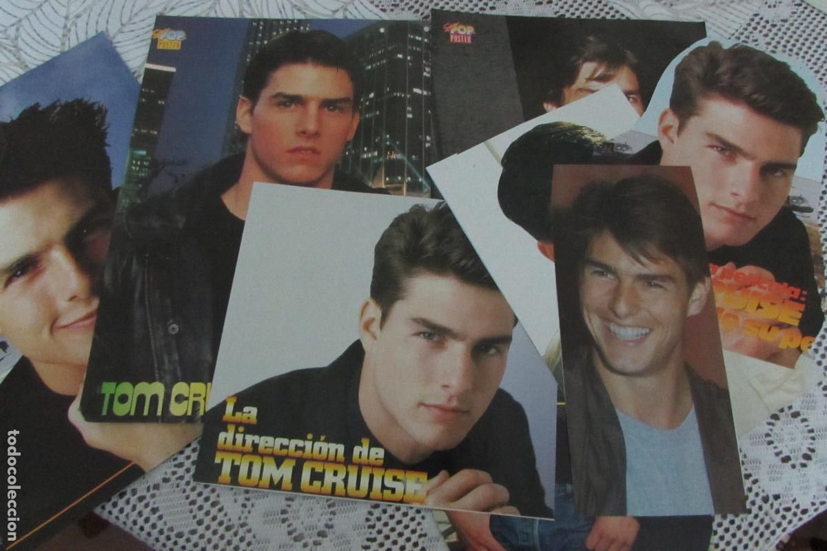 Coleccionismo de Revistas y Peri&oacute;dicos: LOTE RECORTES REVISTA TOM CRUISE