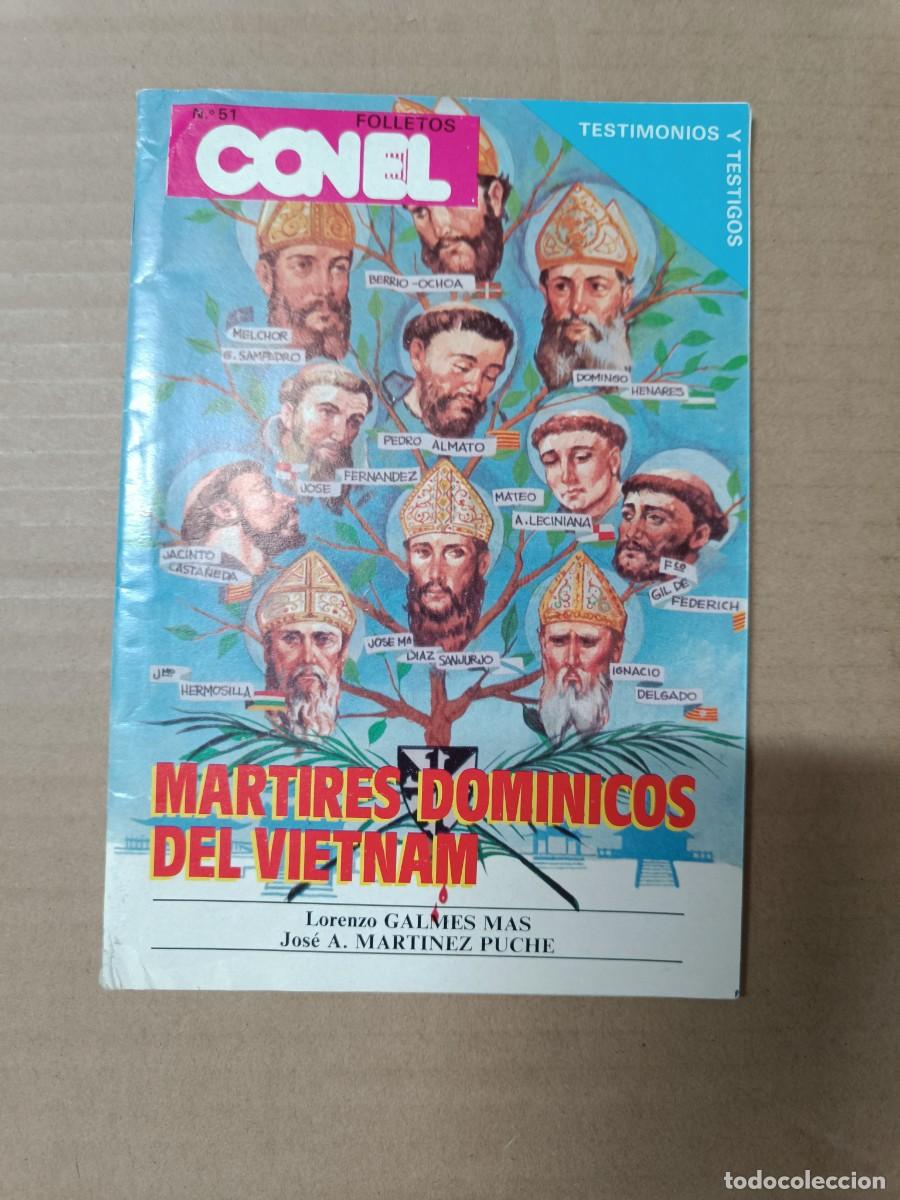 Coleccionismo de Revistas y Peri&oacute;dicos: ANTIGUA REVISTA RELIGIOSA, FOLLETOS CONEL, NO. 51, MARTIRES DOMINICOS DEL VIETNAM -P25