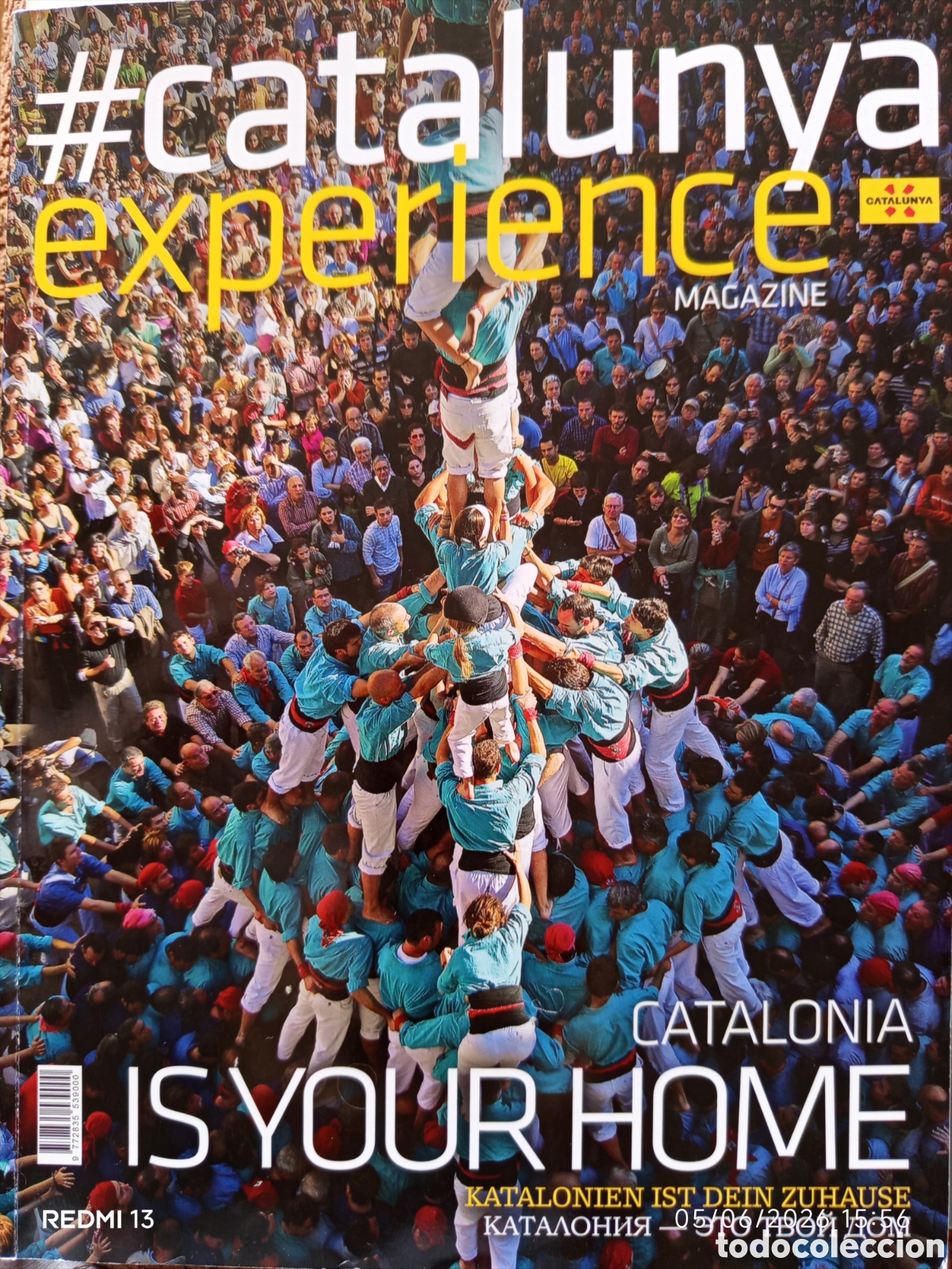 Coleccionismo de Revistas y Peri&oacute;dicos: CATALUNYA EXPERENCE. Idiomas ingl&eacute;s, alem&aacute;n y ruso.