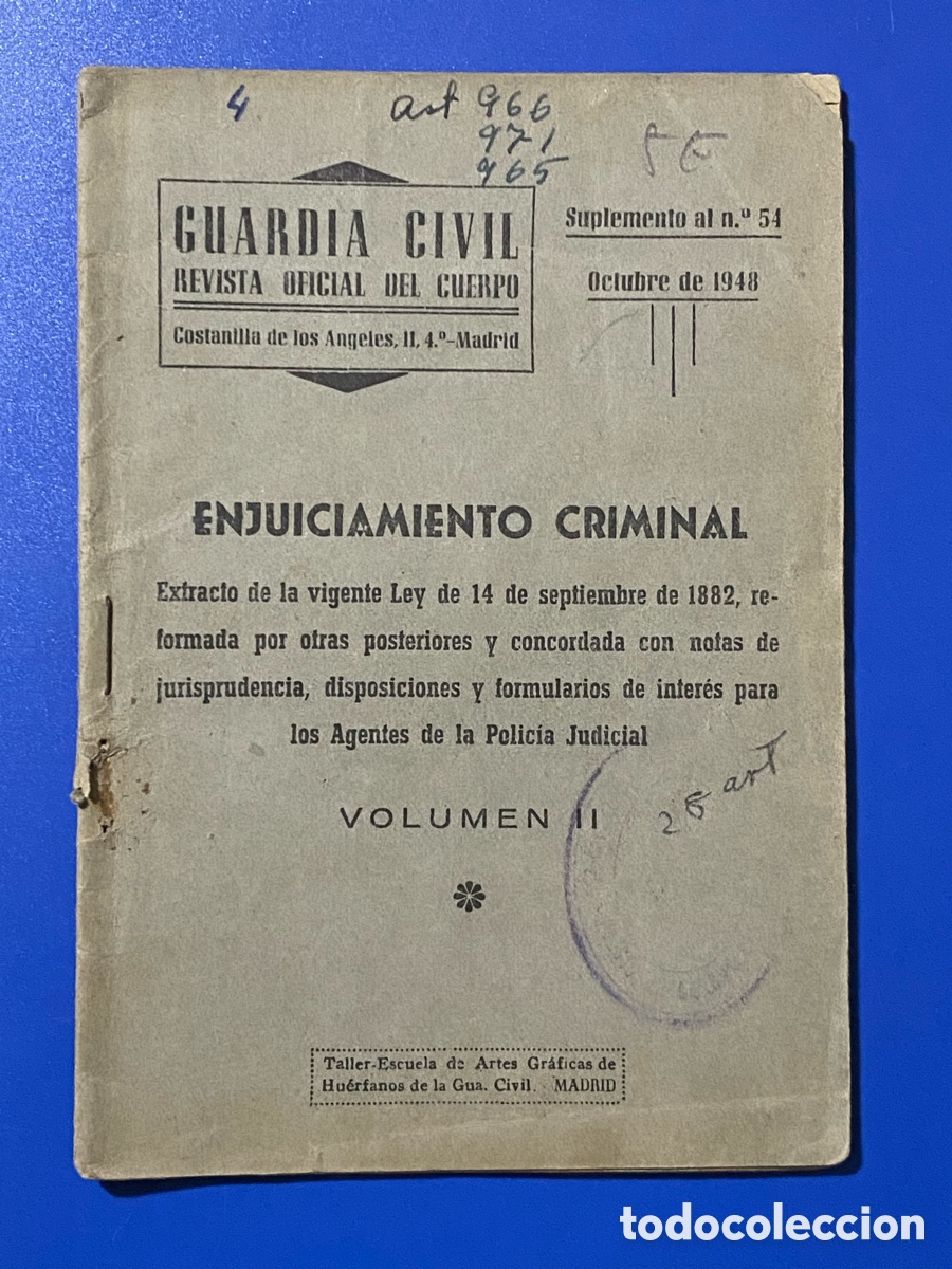 Coleccionismo de Revistas y Peri&oacute;dicos: Revista Guardia Civil 1948