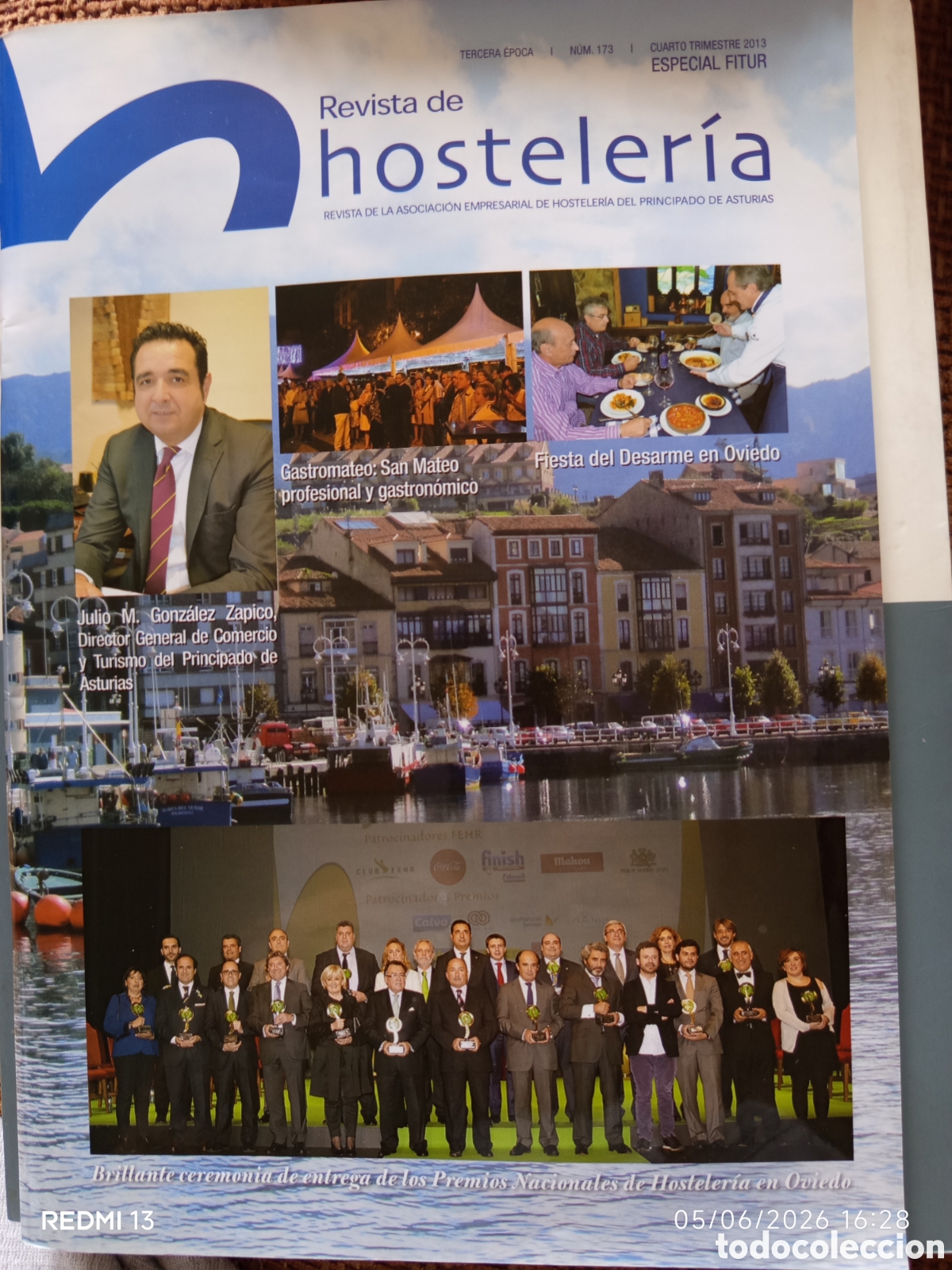Coleccionismo de Revistas y Peri&oacute;dicos: HOSTELER&Iacute;A ASTURIAS. Especial FITUR 2013