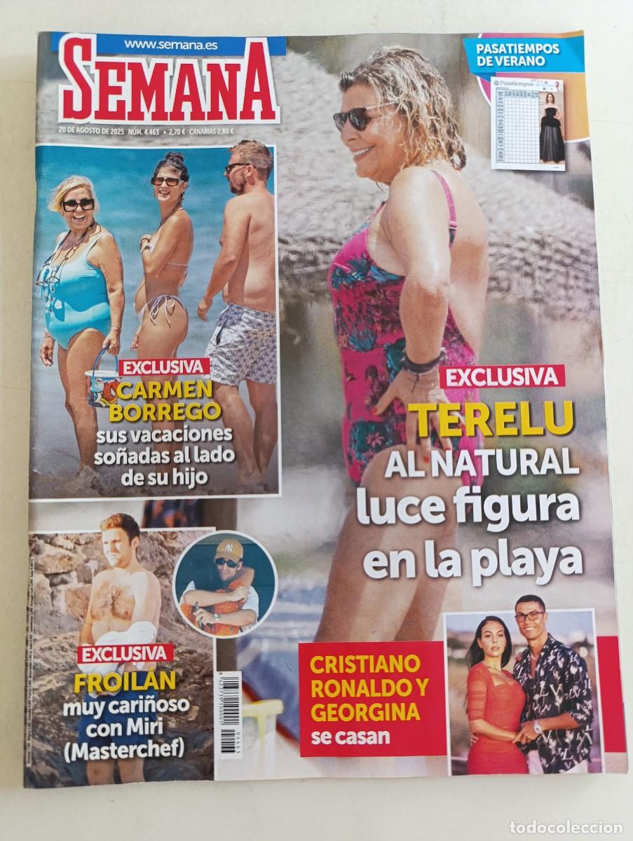 Sammeln von Zeitschriften und Zeitungen: Revista SEMANA 4463 Terelu Princesa Leonor Cayetana Guill&eacute;n Cuervo B&aacute;rbara Rey Tita Cervera Preysler
