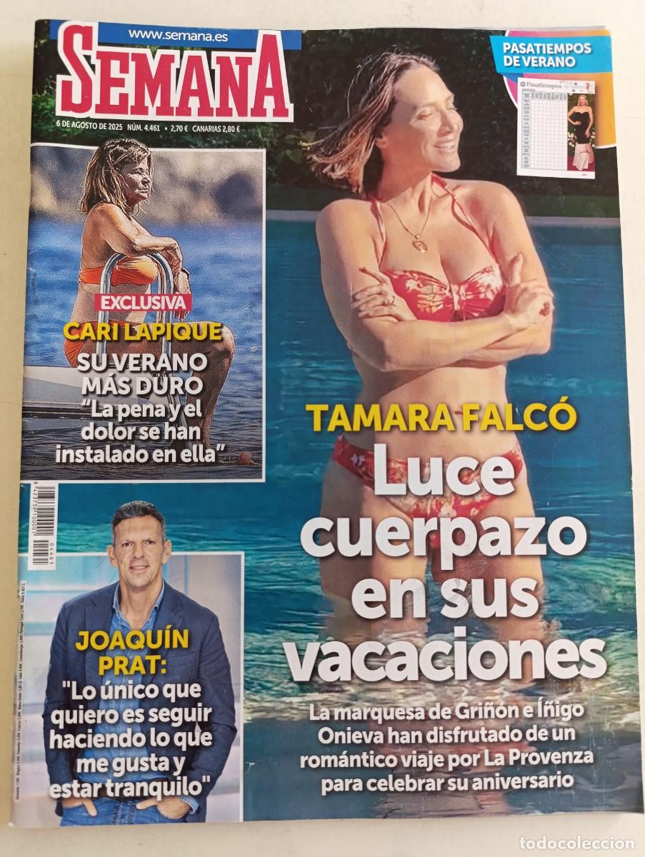 Sammeln von Zeitschriften und Zeitungen: Revista SEMANA 4461 Tamara Falc&oacute; F&eacute;lix Sabroso Princesa Leonor Ra&uacute;l Mario Vaquerizo Carolina M&oacute;naco