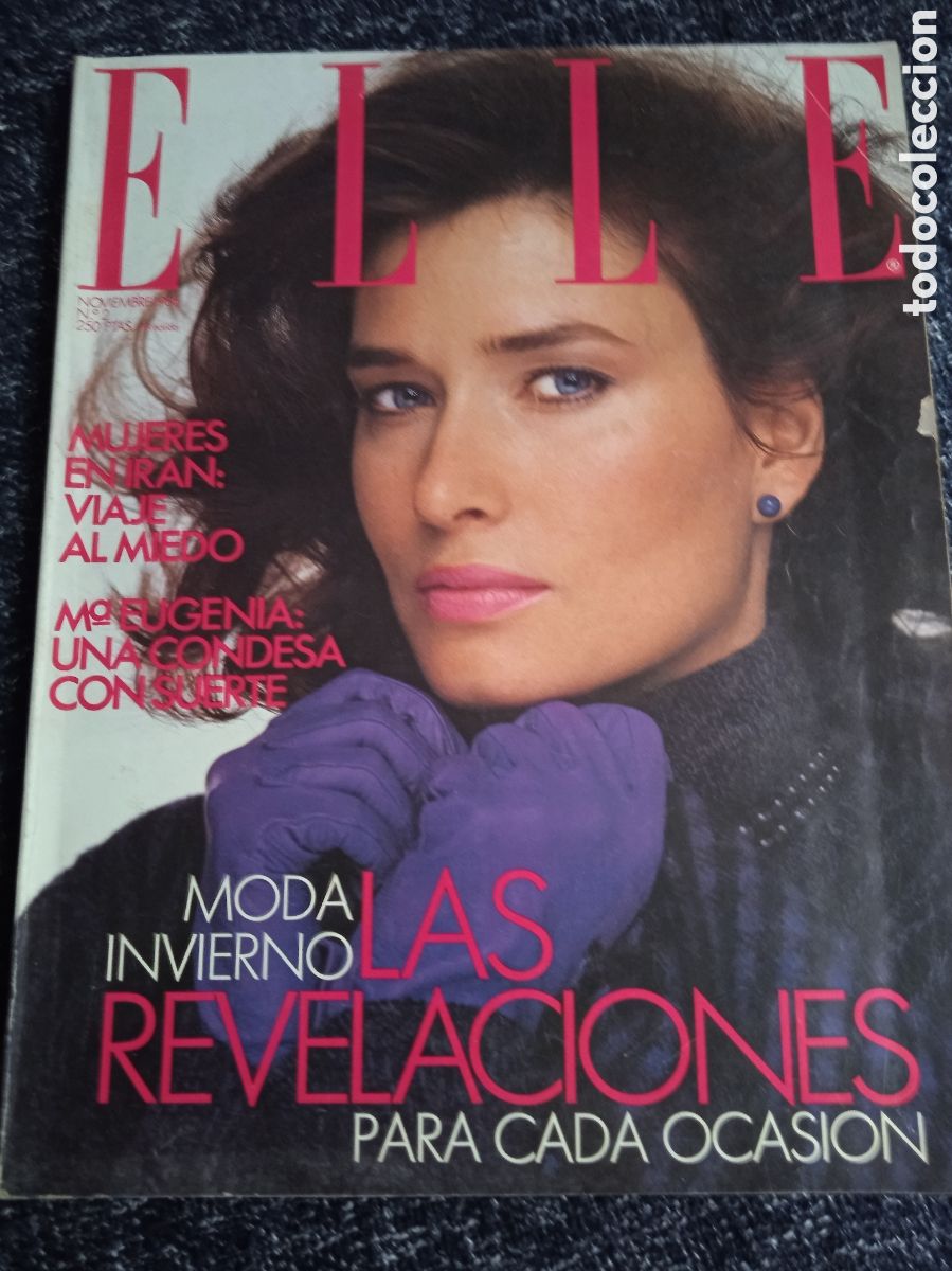 Coleccionismo de Revistas y Peri&oacute;dicos: REVISTA DE MODA ELLE N&ordm; 2 NOVIEMBRE 1986 -MODA INVIERNO LAS REVELACIONES