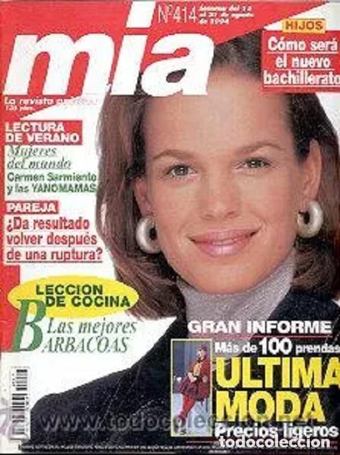 Coleccionismo de Revistas y Peri&oacute;dicos: MIA N 414 DEL 15 AL 21 DE AGOSTO DE 1994