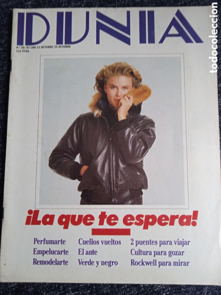 Collezionismo di Riviste e Giornali: REVISTA DE MODA - DUNIA N&ordm; 20 -87 / 260 OCTUBRE