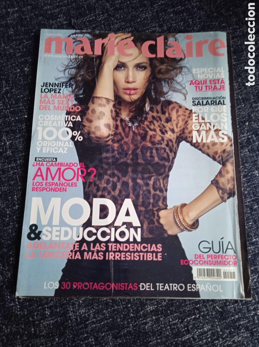 Coleccionismo de Revistas y Peri&oacute;dicos: REVISTA DE MODA - MARIE CLAIRE N&ordm; 257 FEBRERO 2009 - JENNIFER LOPEZ LA MAMA MAS SEXY DEL MUNDO
