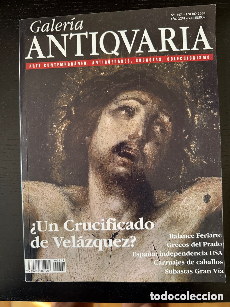 Coleccionismo de Revistas y Peri&oacute;dicos: Revista Galer&iacute;a Antiquaria n&ordm; 267 (Enero 2008) | Vel&aacute;zquez, El Greco y Feriarte