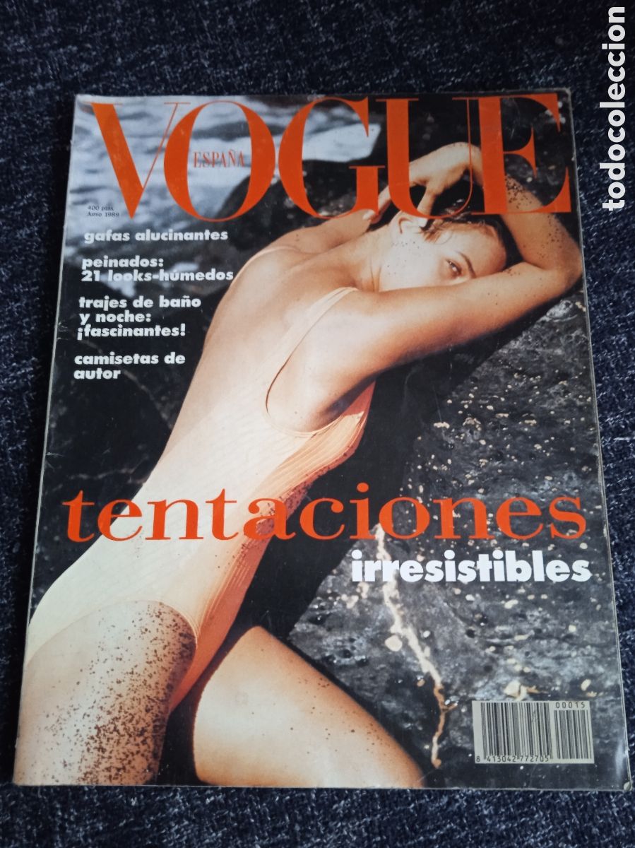 Coleccionismo de Revistas y Peri&oacute;dicos: REVISTA DE MODA - VOGUE ESPA&Ntilde;A N&ordm; 15 JUNIO 1989