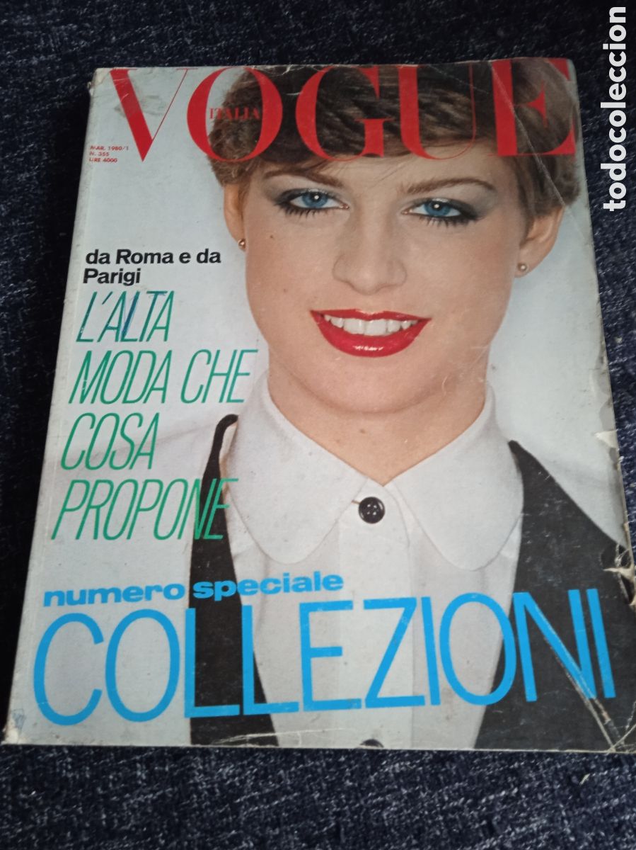 Sammeln von Zeitschriften und Zeitungen: REVISTA DE MODA - VOGUE ITALIA N&ordm; 355 MARZO 1980 - 660 PAGINAS