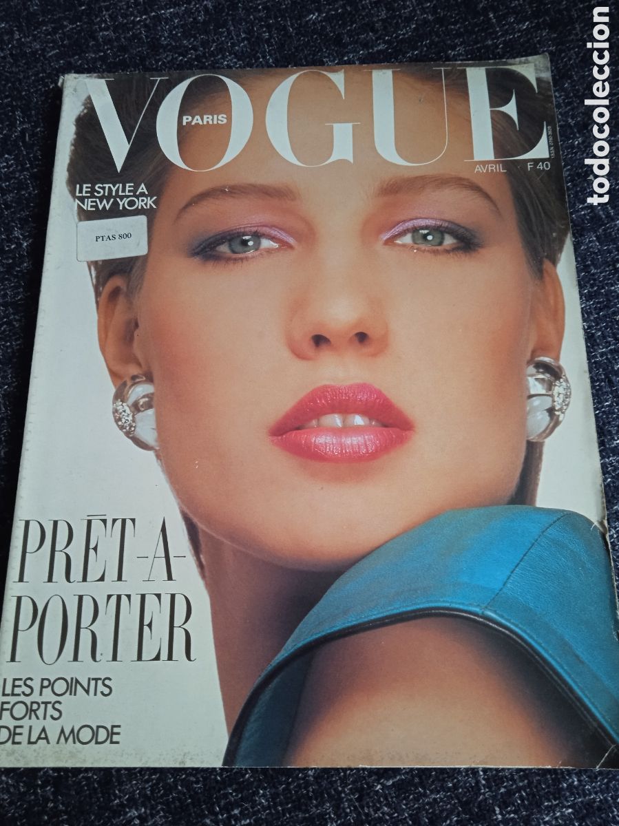 Coleccionismo de Revistas y Peri&oacute;dicos: REVISTA DE MODA - VOGUE PARIS N&ordm; 655 AVRIL 1985 - Renata Vackova - PRET-A-PORTER LES POINTS FORTS DE