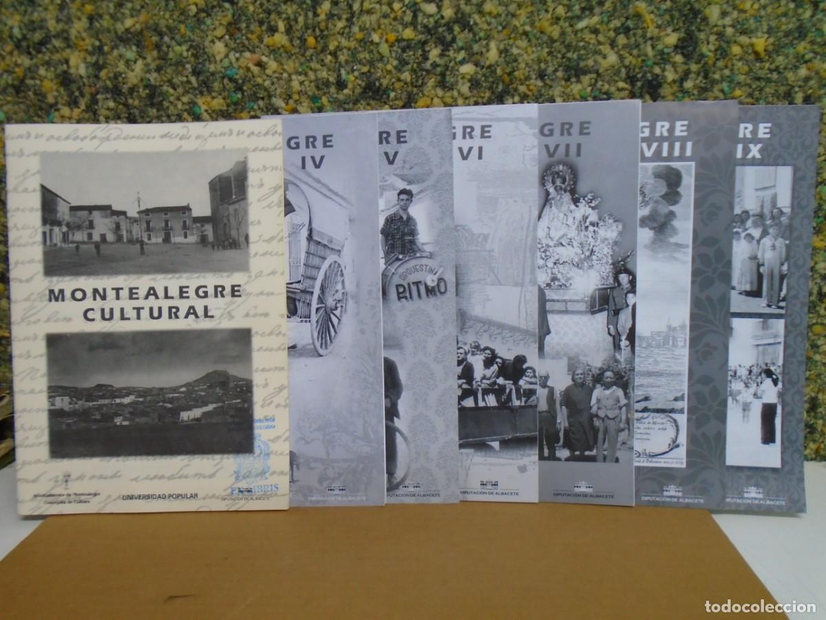 Coleccionismo de Revistas y Peri&oacute;dicos: MONTEALEGRE CULTURAL(ALBACETE)LOTE DE 7 CUADERNOS.EDITA UNIVERSIDAD POPULAR.
