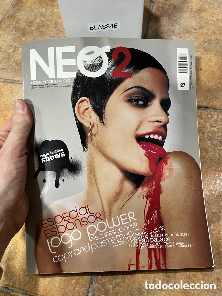 Coleccionismo de Revistas y Peri&oacute;dicos: BLAS84E revista NEO2 FASHION febrero marzo 2003 POR LO NUEVE
