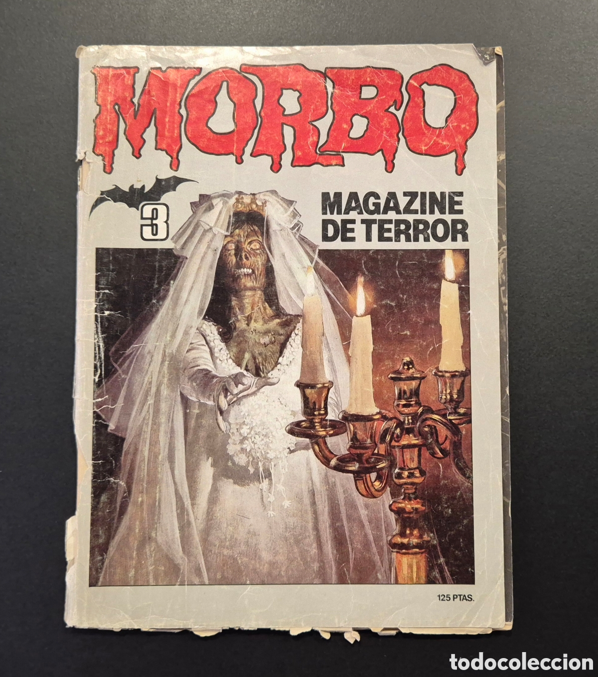 Coleccionismo de Revistas y Peri&oacute;dicos: Morbo n&ordm; 3 Bruguera 1983 Revista Terror