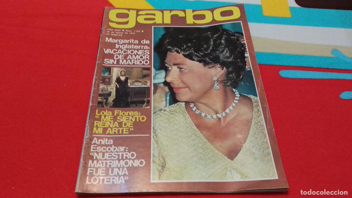 Coleccionismo de Revistas y Peri&oacute;dicos: GARBO - 1976 - GOG&Oacute; ROJO, SYLVIE VARTAN, SARA MONTIEL, FOF&Oacute;, CAROLINA, LOLA FLORES, CLAUDINE LANGE