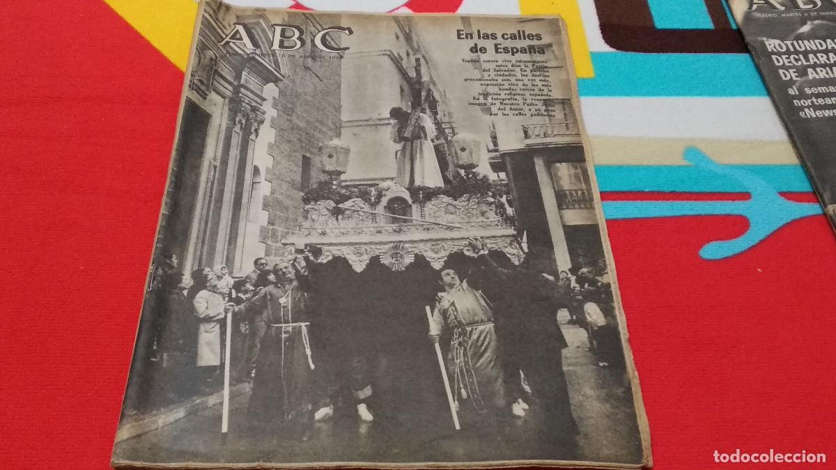 Coleccionismo de Revistas y Peri&oacute;dicos: ABC 15 DE ABRIL 1976. EN LAS CALLES DE ESPA&Ntilde;A / SEMANA SANTA