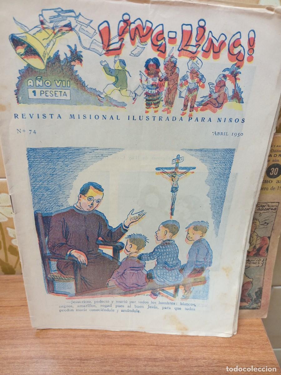 Coleccionismo de Revistas y Peri&oacute;dicos: LING LING - N&ordm; 74 - REVISTA MISIONAL - CASALS - 1950