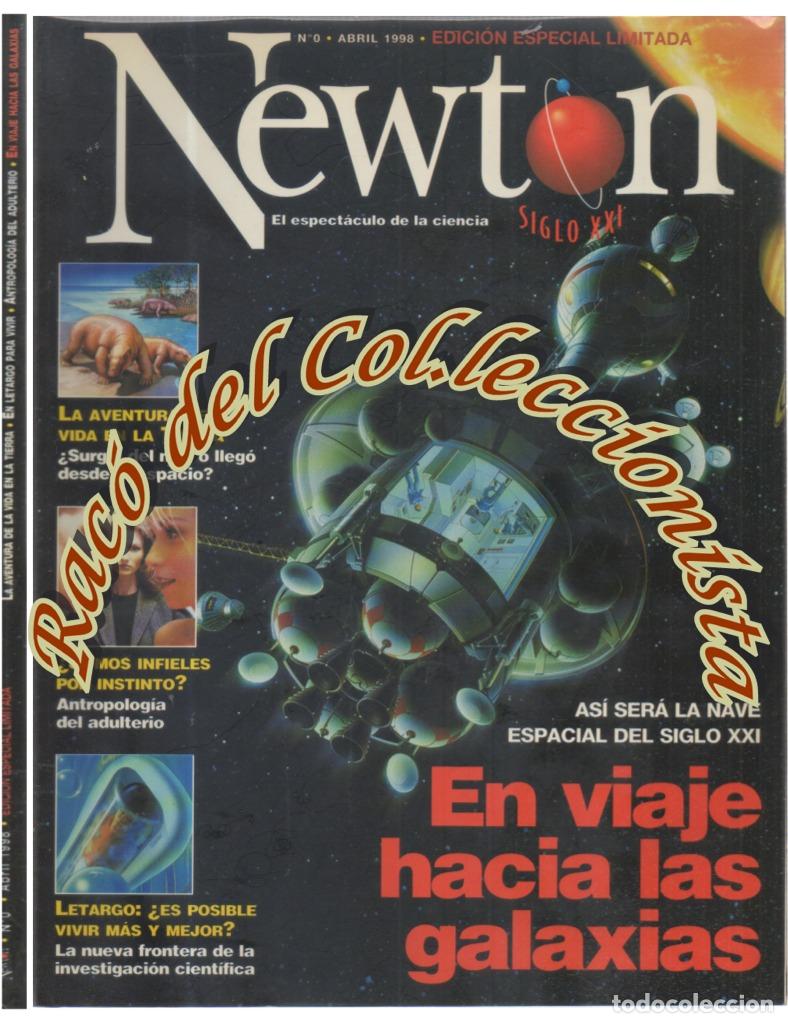 Coleccionismo de Revistas y Peri&oacute;dicos: REVISTA NEWTON EL ESPECTACULO DE LA CIENCIA N. 0 , ABRIL 1998 EN VIAJE HACIA LAS GALAXIAS