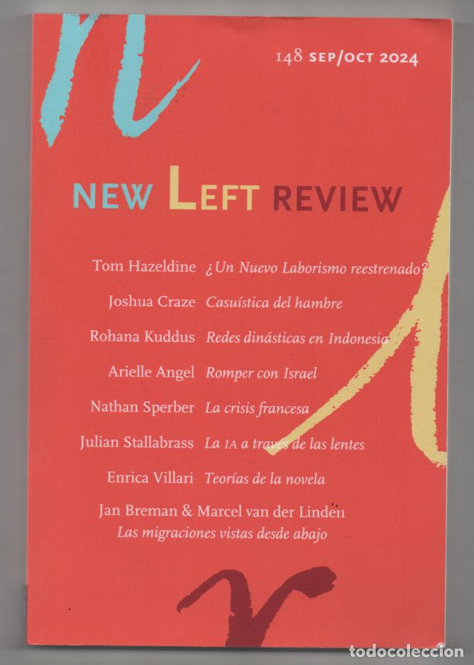 Coleccionismo de Revistas y Peri&oacute;dicos: New Left Review 148, 2024. Edici&oacute;n en castellano