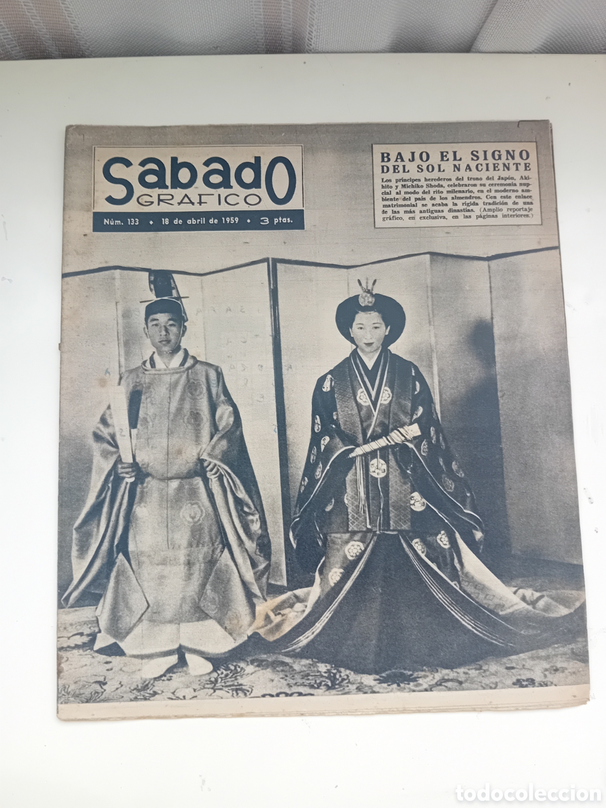 Coleccionismo de Revistas y Peri&oacute;dicos: sabado grafico a&ntilde;o 1959 sol naciente