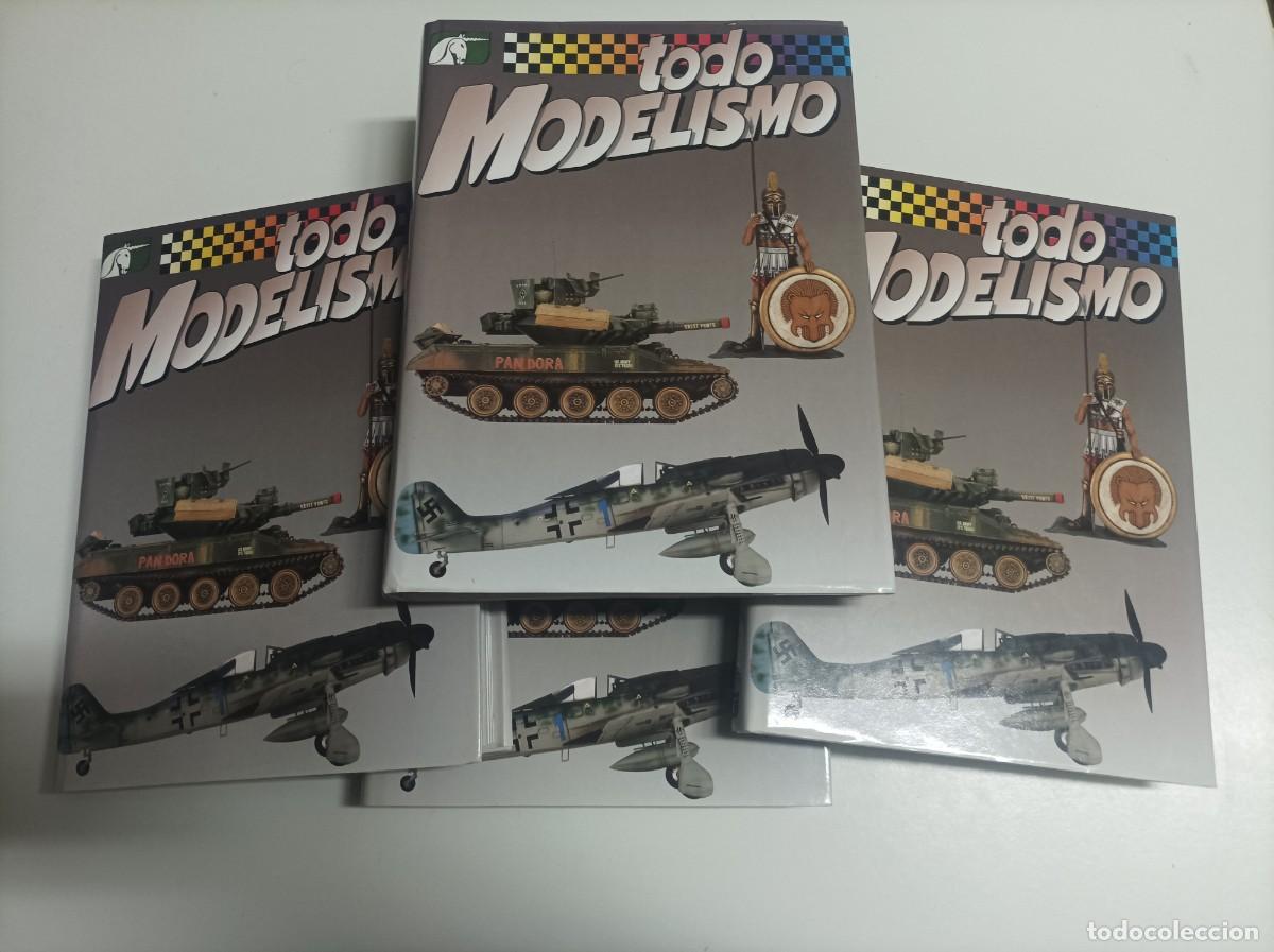Coleccionismo de Revistas y Peri&oacute;dicos: REVISTA MENSUAL TODO MODELISMO. 4 primeros tomos encuadernados. Nums. 1 al 24. Como nuevos