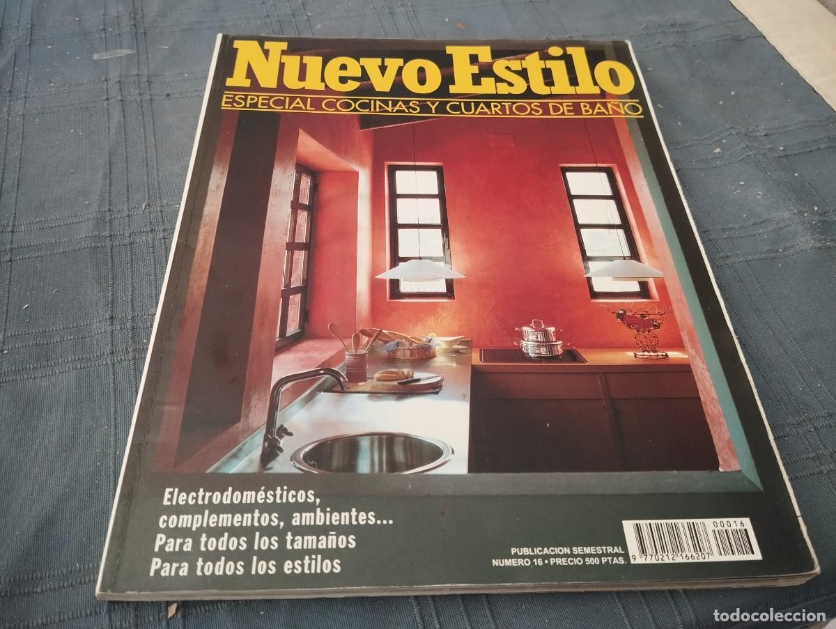 Coleccionismo de Revistas y Peri&oacute;dicos: REVISTA NUEVO ESTILO N&deg; 16 ESPECIAL COCINAS Y CUARTOS DE BA&Ntilde;O
