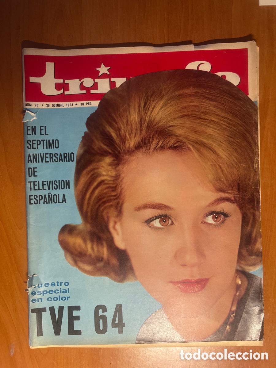 Coleccionismo de Revistas y Peri&oacute;dicos: REVISTA TRIUNFO, N&Uacute;MERO 73, (NUVOLE ORONLYL)
