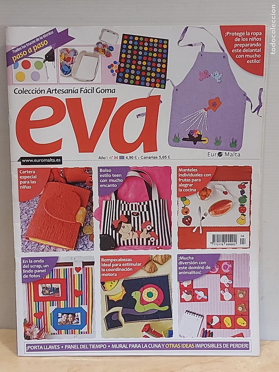 Coleccionismo de Revistas y Peri&oacute;dicos: LIB/3 | ARTESAN&Iacute;A F&Aacute;CIL GOMA EVA | COMPLETA CON PATRONES | OCASI&Oacute;N