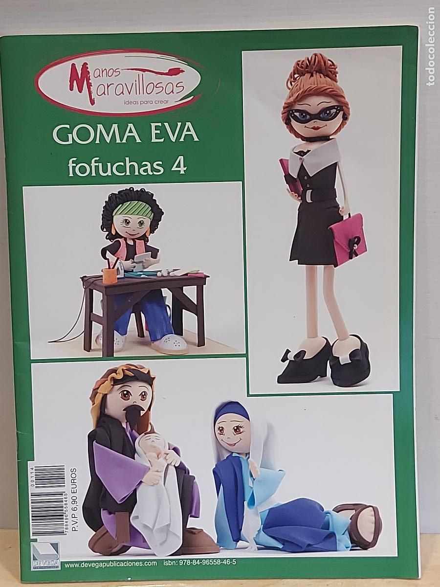 Coleccionismo de Revistas y Peri&oacute;dicos: LIB/3 | GOMA EVA-FOFUCHAS 4 | COMPLETA CON PATRONES | OCASI&Oacute;N