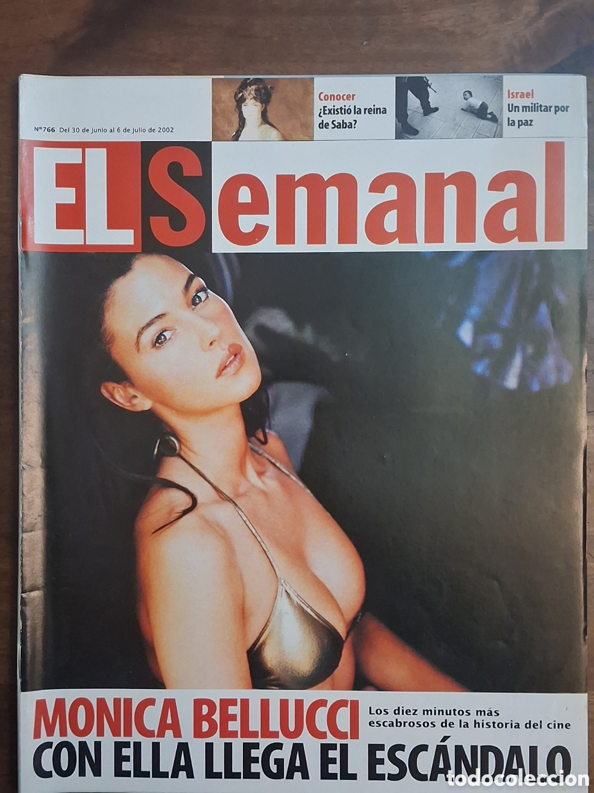 Colecionismo de Revistas e Jornais: El Semanal 766 A&ntilde;o 2002. Monica Bellucci