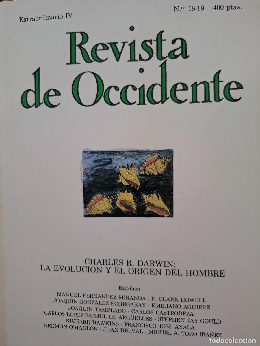 Collectionnisme de Revues et Journaux: revista de occidente n&ordm; 18 19 1982