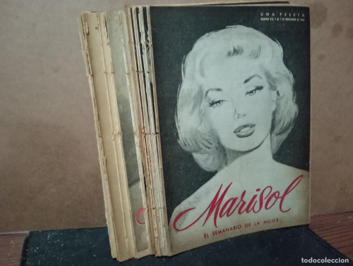 Collezionismo di Riviste e Giornali: 24 antiguas revistas MARISOL ( 1954 )
