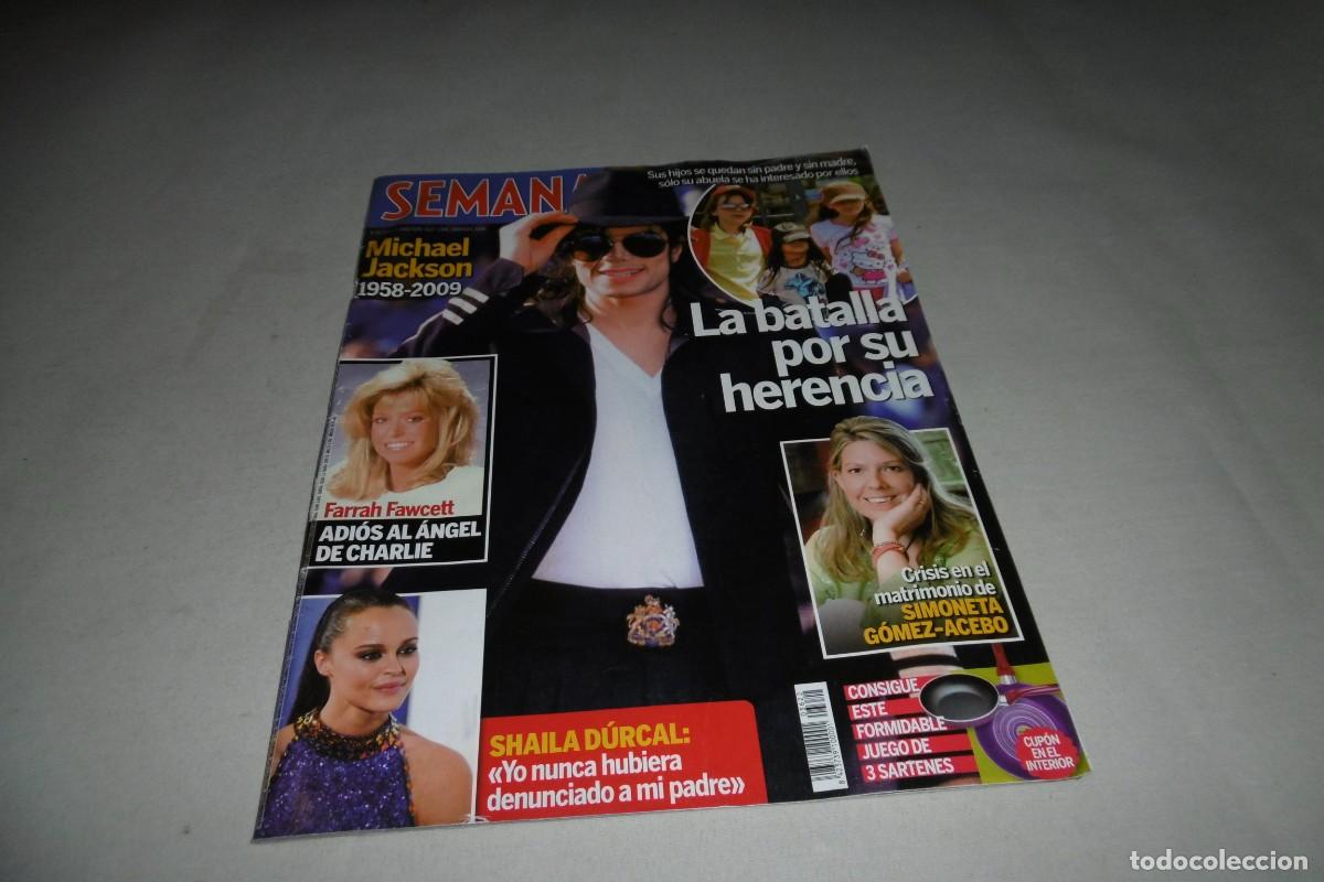 Coleccionismo de Revistas y Peri&oacute;dicos: MICHAEL JACKSON LA BATALLA POR SU HERENCIA REVISTA SEMANA 8 DE JULIO DE 2009