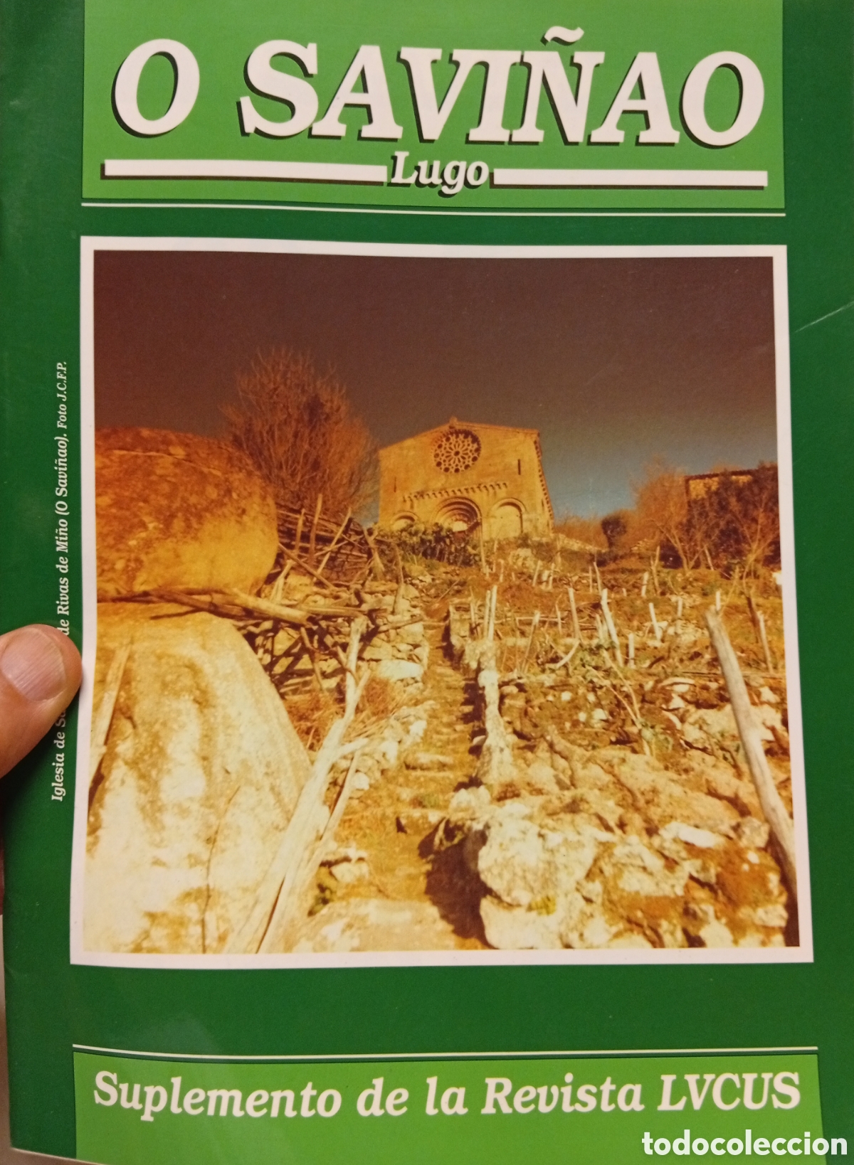 Coleccionismo de Revistas y Peri&oacute;dicos: Vieja revista LUCVS suplemento O Savi&ntilde;ao