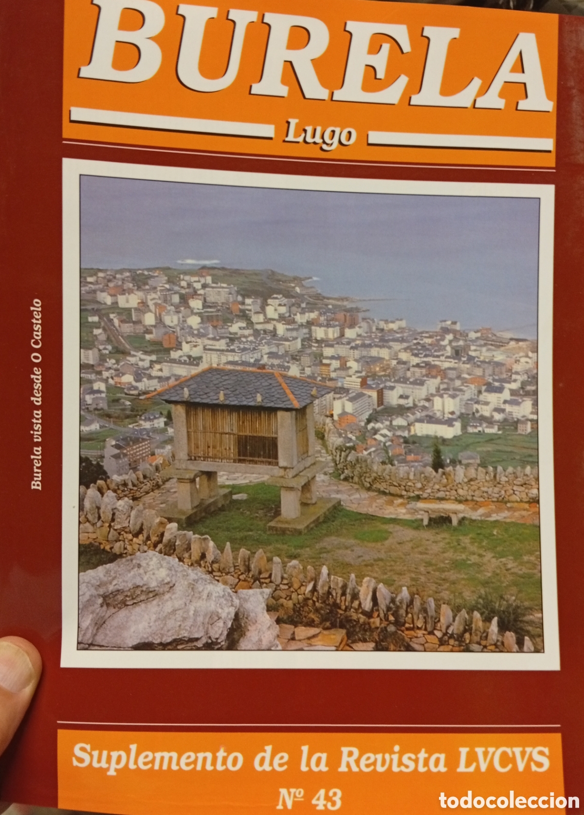 Coleccionismo de Revistas y Peri&oacute;dicos: Vieja revista LUCVS Burela Lugo suplemento