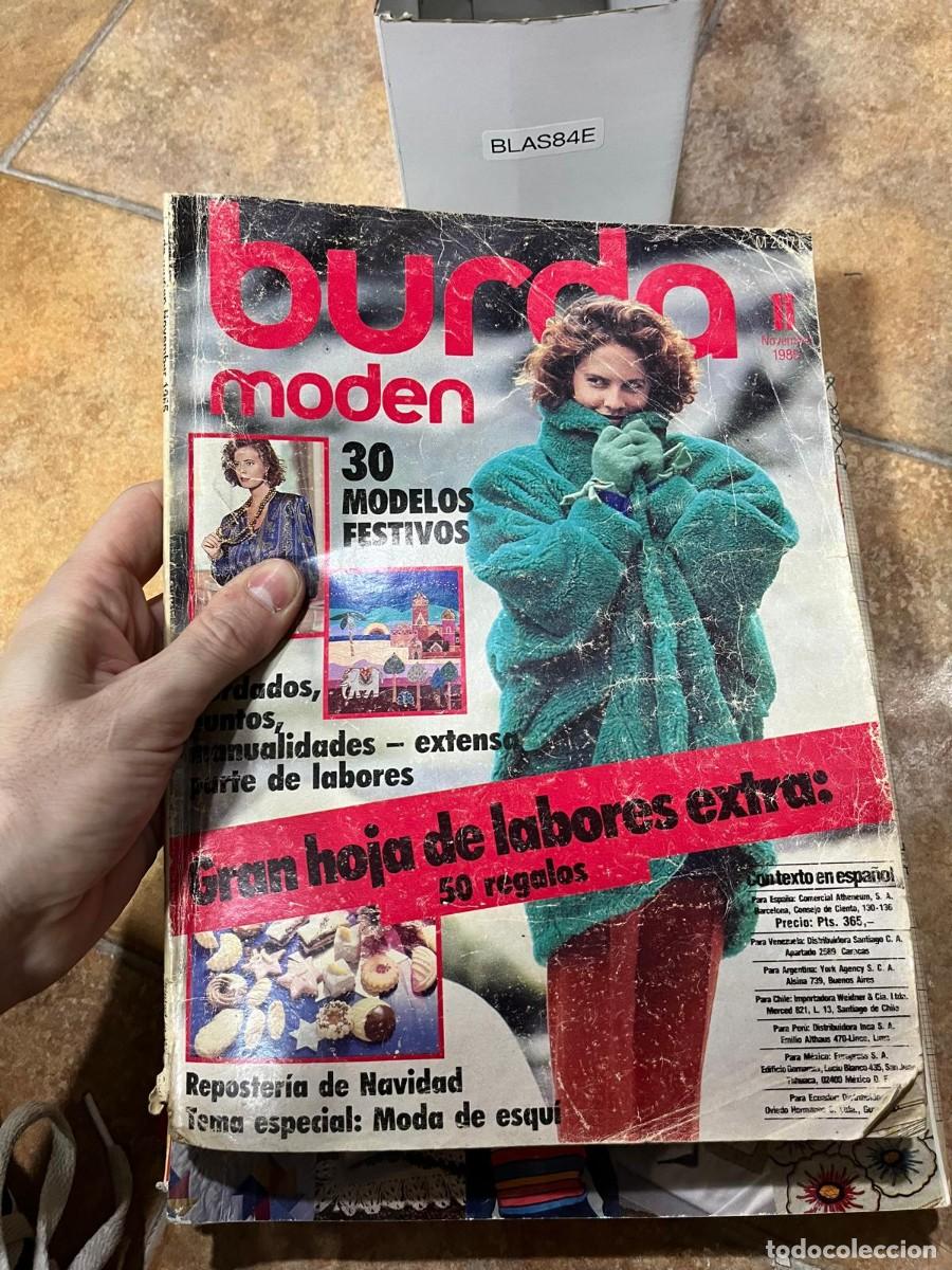 Coleccionismo de Revistas y Peri&oacute;dicos: BLAS84E - Burda Moden, noviembre 1983. Moda y patrones. Burda Moden.