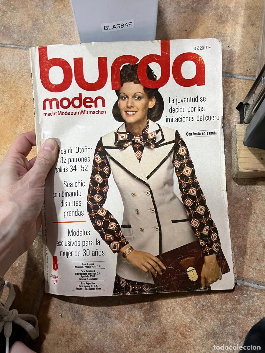 Coleccionismo de Revistas y Peri&oacute;dicos: BLAS84E - Burda Moden - 8 - AGOSTO 1971