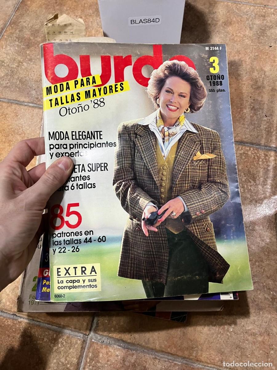 Coleccionismo de Revistas y Peri&oacute;dicos: BLAS84D - Burda Moda para Tallas Mayores, Oto&ntilde;o 1988, n&ordm; 3. Burda. Moda para tallas grandes.