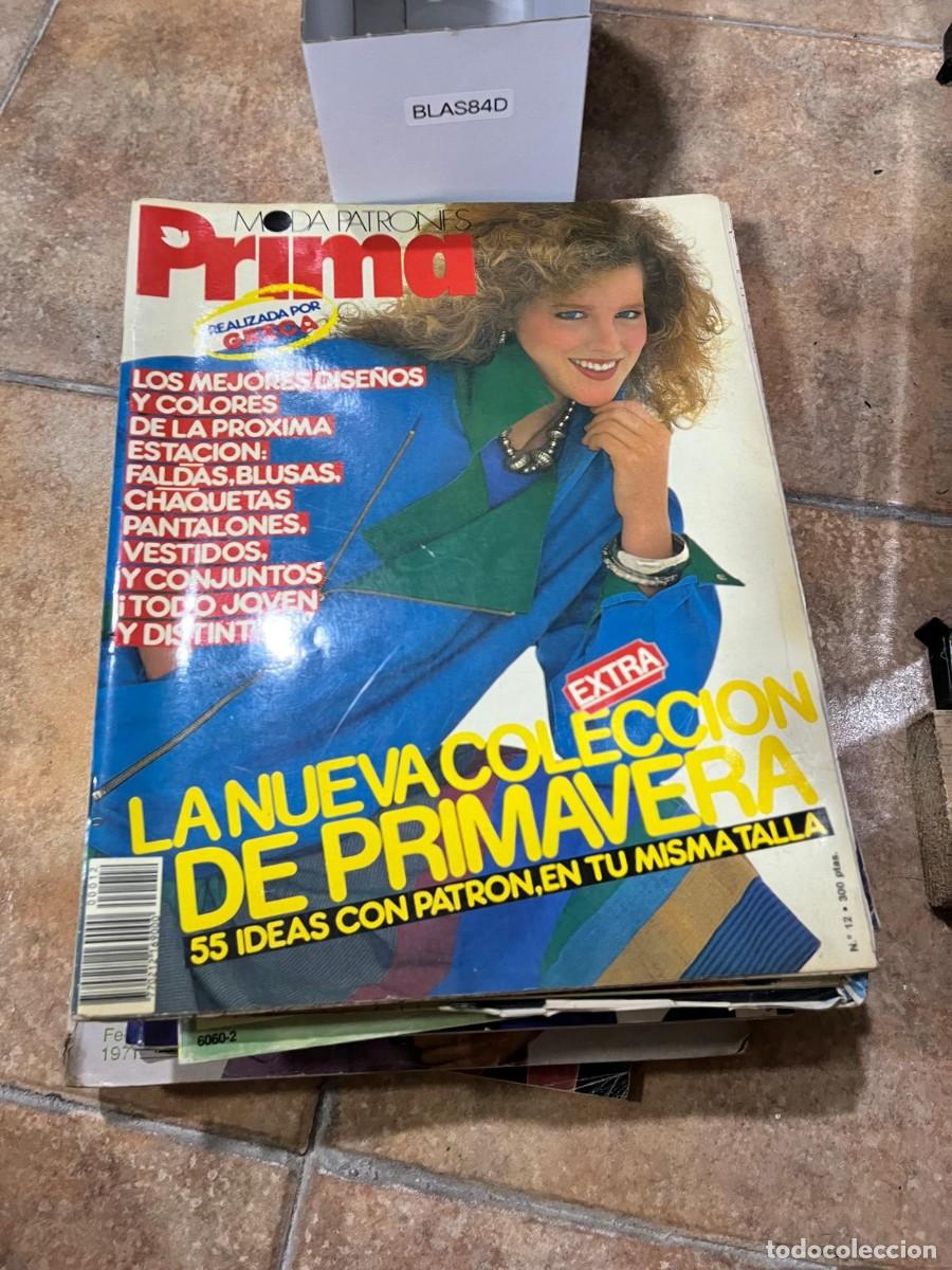 Coleccionismo de Revistas y Peri&oacute;dicos: BLAS84D &ndash; Prima Moda Patrones, n&ordm; 12 &ndash; GCA &ndash; Moda y patrones de primavera.