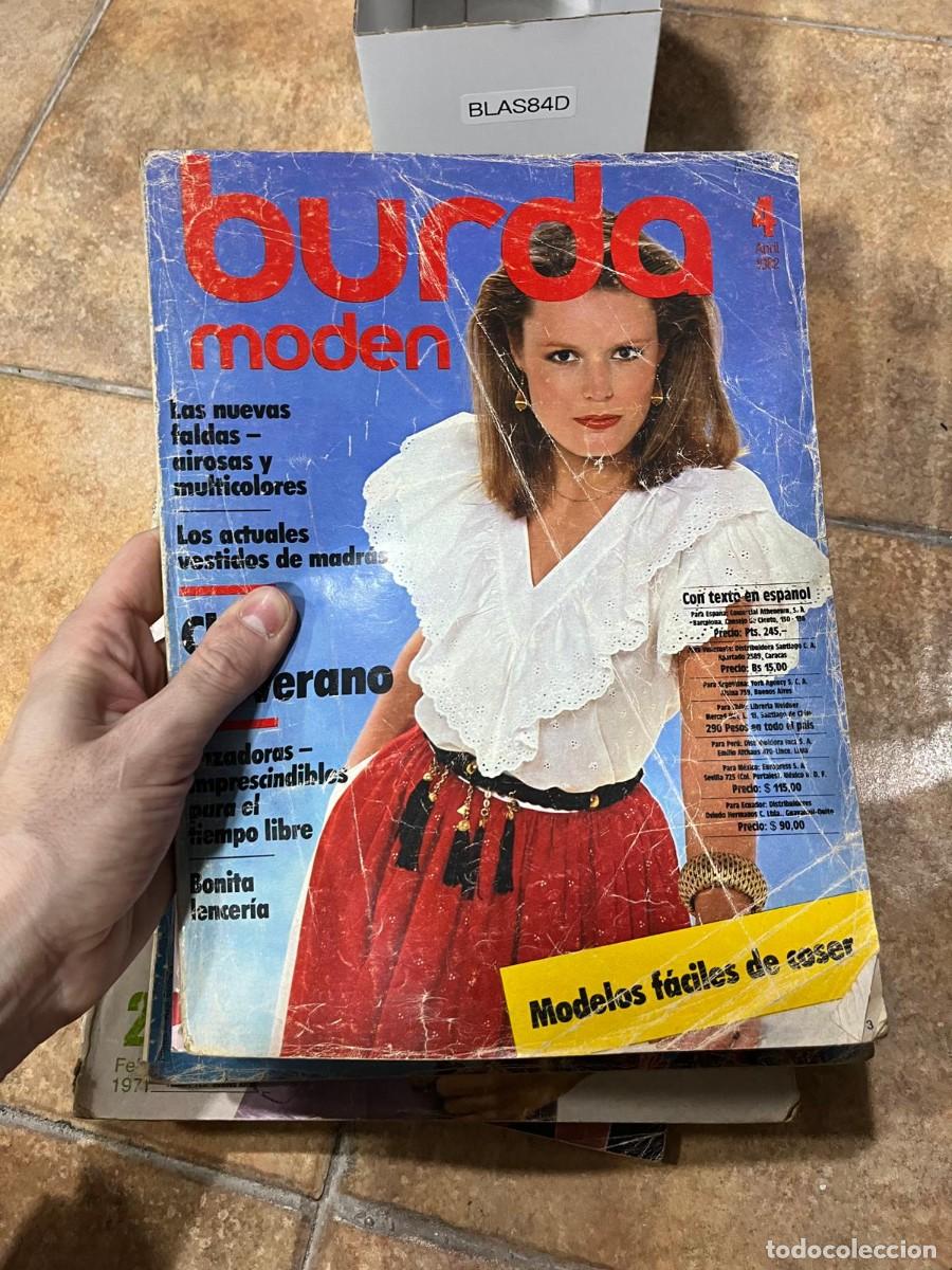 Coleccionismo de Revistas y Peri&oacute;dicos: BLAS84D &ndash; Burda Moden, abril 1982 &ndash; Burda &ndash; Moda de verano y costura.
