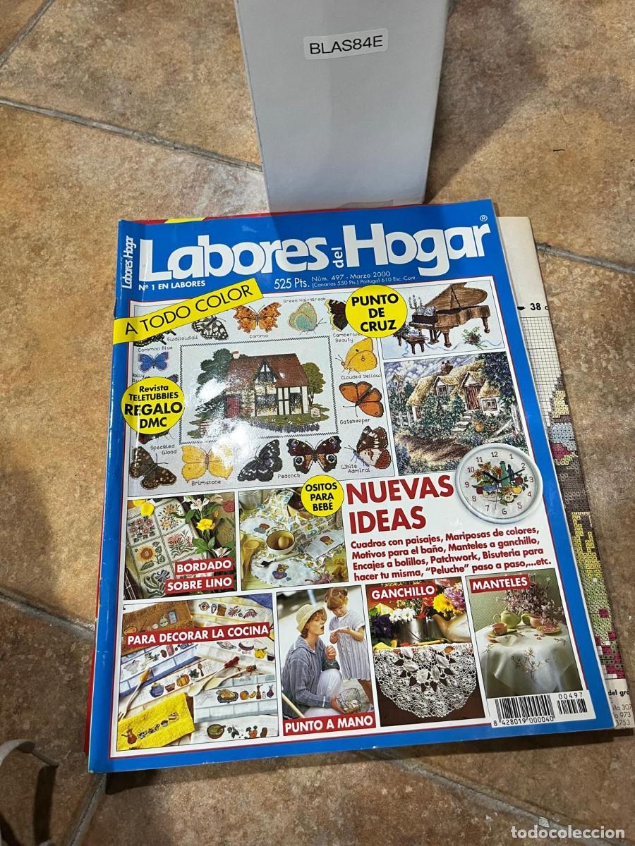 Coleccionismo de Revistas y Peri&oacute;dicos: BLAS84E &ndash; Labores del Hogar, n&ordm; 497, marzo 2000 &ndash; Labores del Hogar &ndash; Punto de cruz y labores del ho