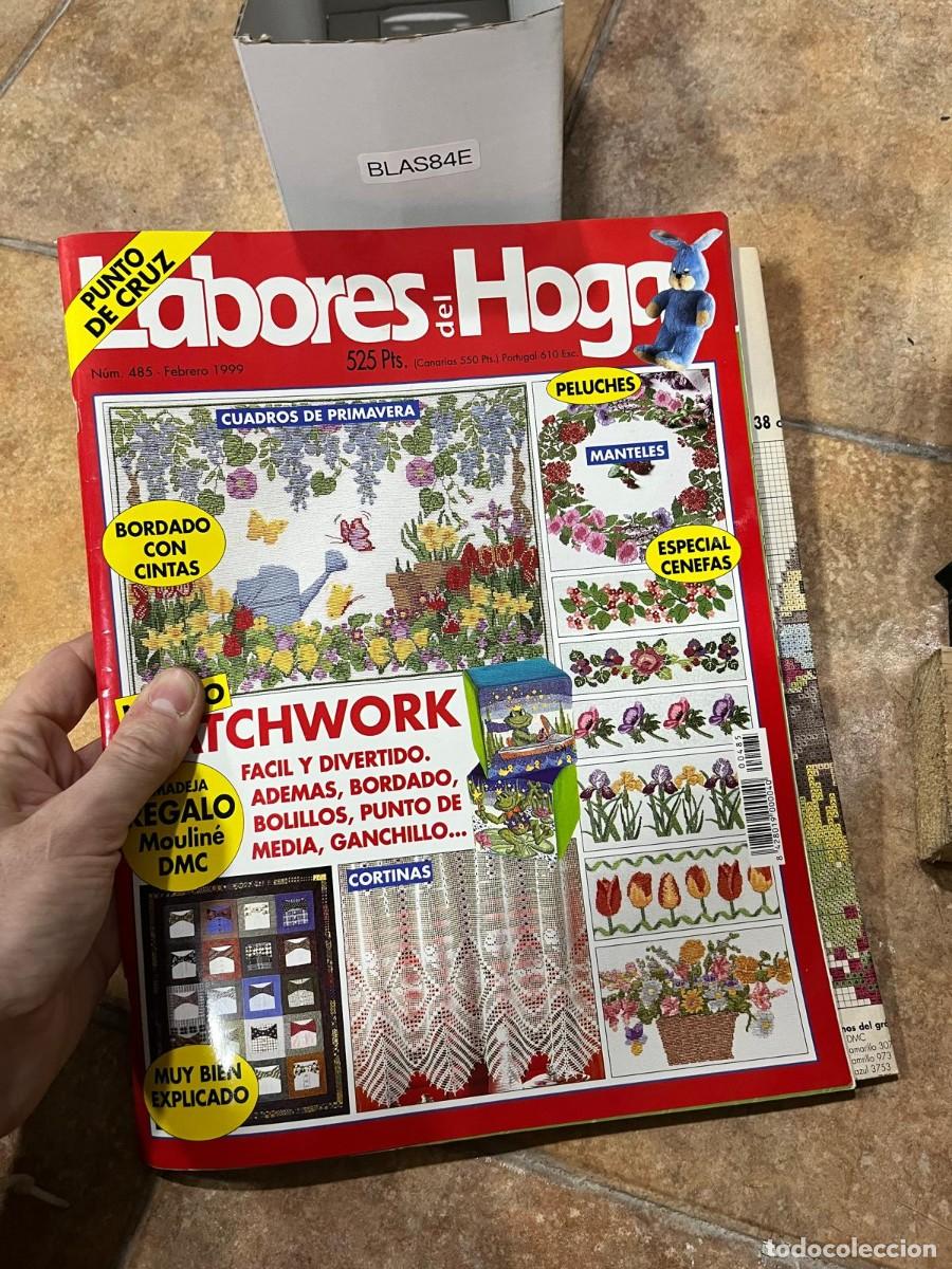 Coleccionismo de Revistas y Peri&oacute;dicos: BLAS84E &ndash; Labores del Hogar, n&ordm; 485, febrero 1999 &ndash; Labores del Hogar &ndash; Patchwork, punto de cruz, bo