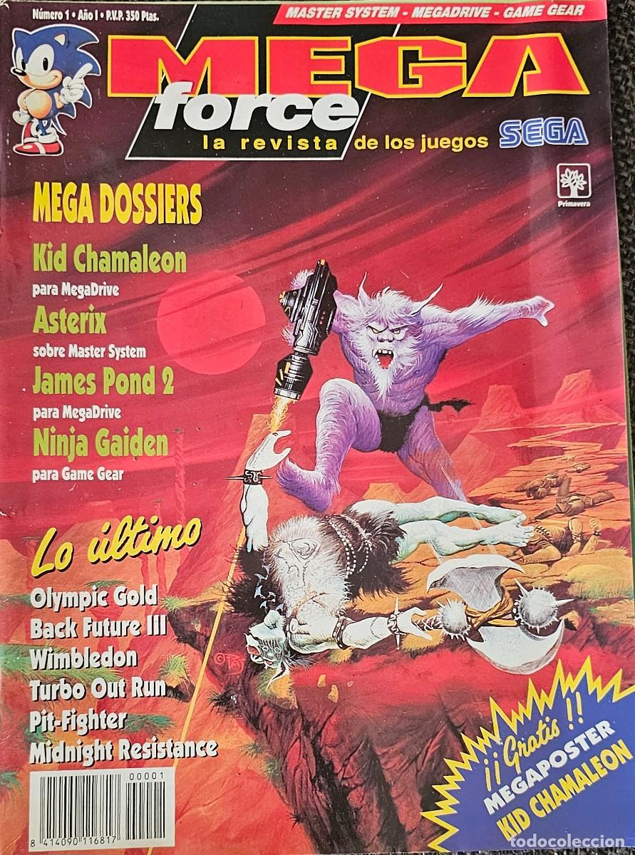 Collection Magazines and Newspapers: Pack Revista Mega Force N&deg; 1/5/6/8