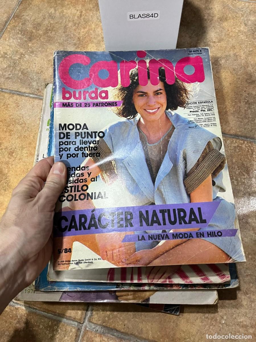 Coleccionismo de Revistas y Peri&oacute;dicos: BLAS84D | Carina Burda S/84 | Carina Burda | Moda de punto y prendas de inspiraci&oacute;n colonial.