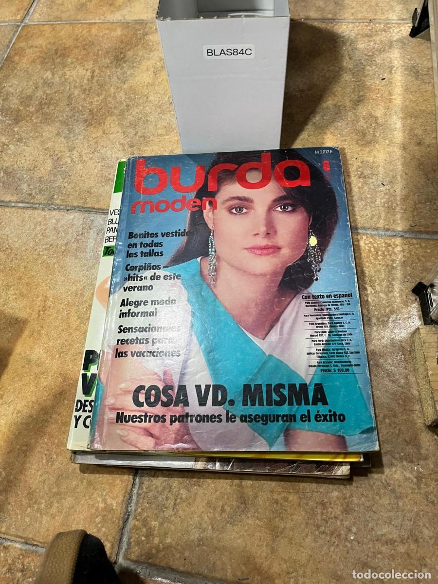 Coleccionismo de Revistas y Peri&oacute;dicos: BLAS84D | Burda Moden n&ordm; 6, junio 1982 | Burda | Moda de verano, vestidos y trajes de playa.