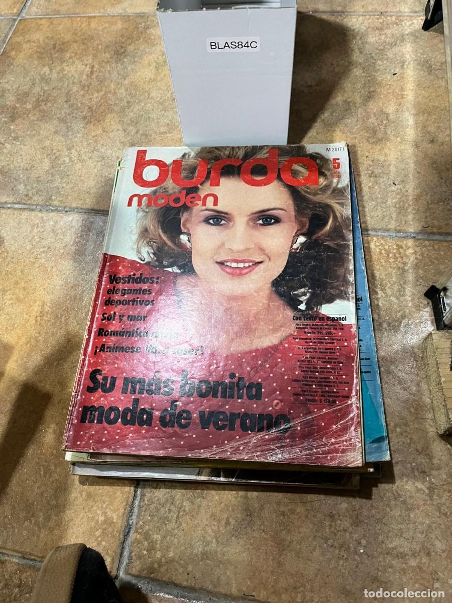 Coleccionismo de Revistas y Peri&oacute;dicos: BLAS84C | Burda Moden n&ordm; 5, mayo 1986 | Burda | Moda estival, vestidos y prendas para vacaciones.