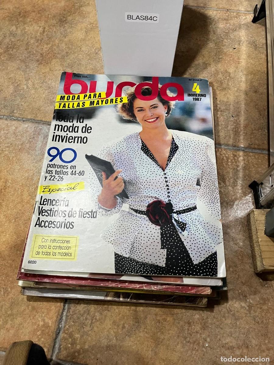 Coleccionismo de Revistas y Peri&oacute;dicos: BLAS84C | Burda Moda para Tallas Mayores n&ordm; 4, invierno 1987 | Burda | Moda para tallas grandes, len