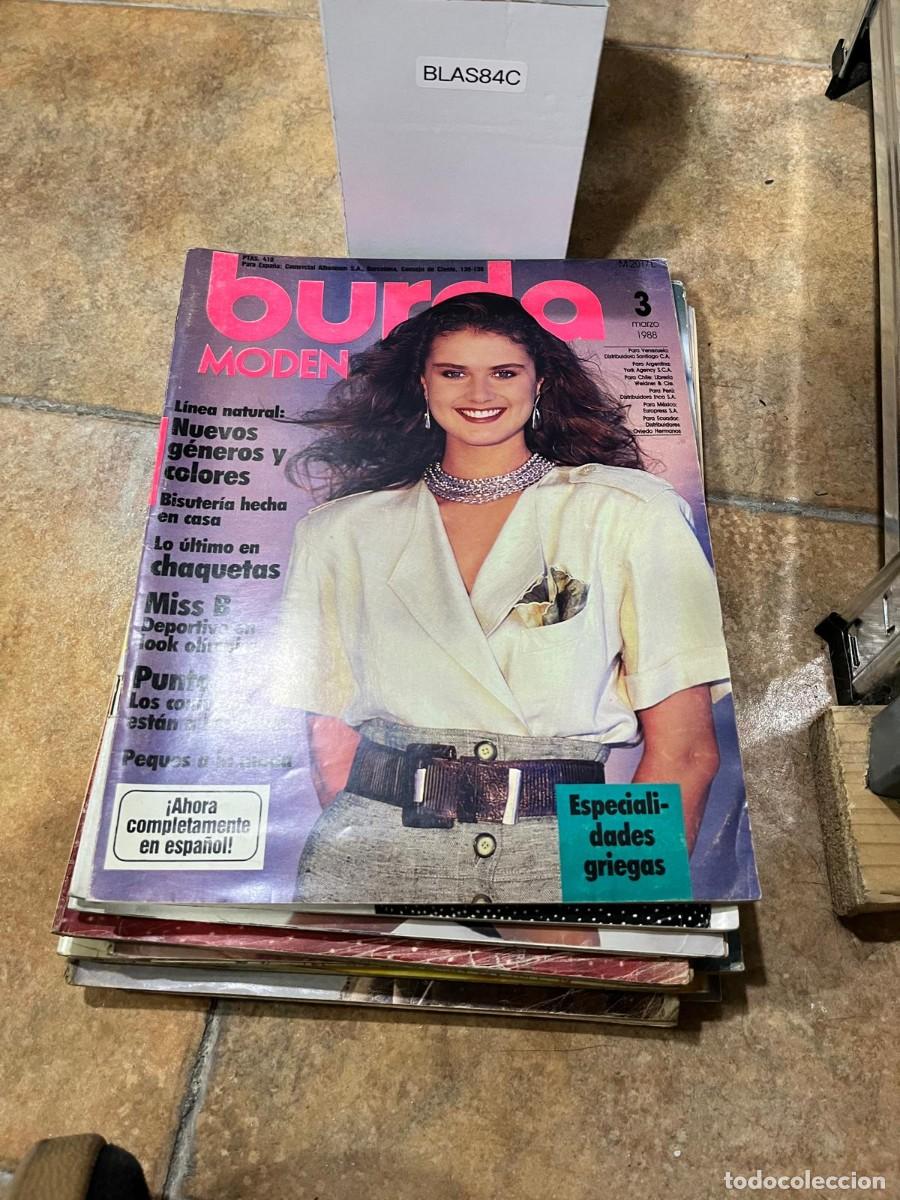 Coleccionismo de Revistas y Peri&oacute;dicos: BLAS84C | Burda Moden n&ordm; 3, marzo 1988 | Burda | Moda femenina, bisuter&iacute;a y chaquetas.