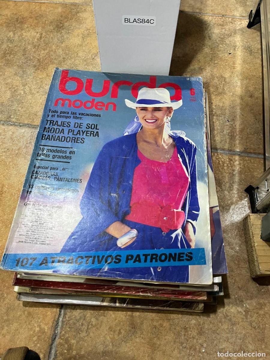 Coleccionismo de Revistas y Peri&oacute;dicos: BLAS84C | Burda Moden n&ordm; 6, junio 1986 | Burda | Moda de playa, ba&ntilde;adores y trajes de sol.
