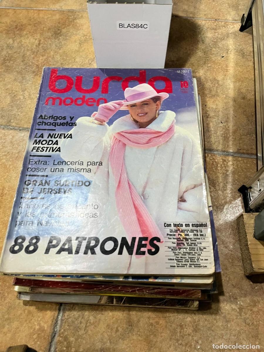 Coleccionismo de Revistas y Peri&oacute;dicos: BLAS84C | Burda Moden n&ordm; 10, octubre 1986 | Burda | Moda de invierno, abrigos, chaquetas y punto.